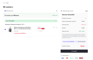 Maleta de cabina 55x35x20cm por solo 22,88€