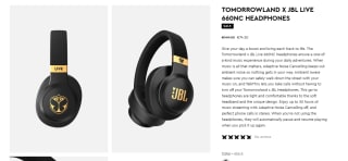 Auriculares Tomorrowland JBL Live 660NC por 64,50€