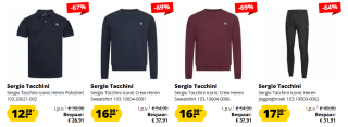Tot 70% korting op Sergio Tacchini sportkleding bij Sport-Korting
