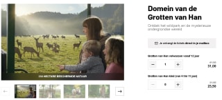 Tickets voor de Grotten van Han (Belgische Ardennen) vanaf €22,33 via AD