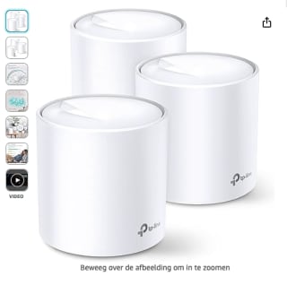 TP-Link Deco X20 - 3 units - voor 160,99 euro