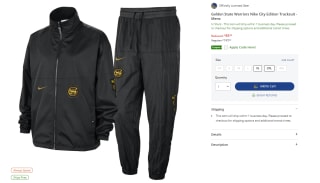 Chandal para Hombre de los Golden State Warriors Nike City Edition por 85.2€