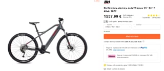 Bh Bicicleta eléctrica de MTB Atom 29´´ BH1E Alivio 2022 por 1.557,99€