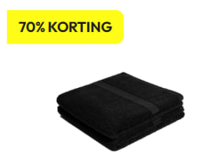 Diverse Vandyck badtextiel tot 70% korting bij Timco Voordeelmarkt