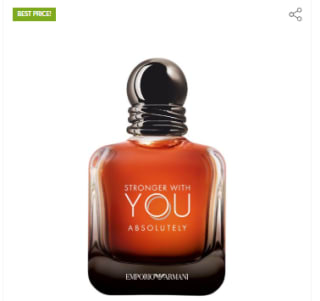Parfum Giorgio Armani Stronger With You Absolutely à 47,94€