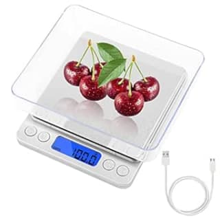 Báscula de cocina digital con carga USB batería recargable incorporada por solo 6,99€