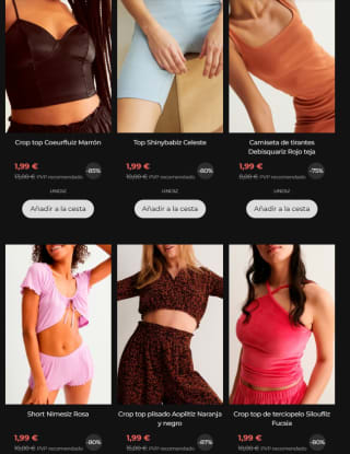 Liquidación Oulet hasta 95% descuento en ropa y calzado