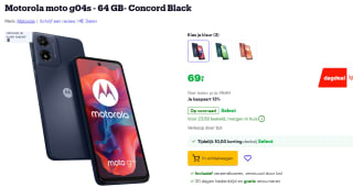 Motorola Moto G04s 64GB smartphone voor €69 bij Bol.com