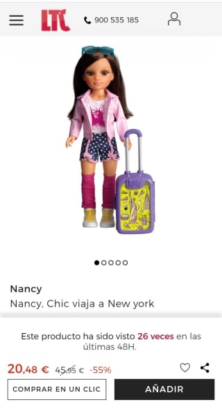 Nancy, Chic viaja a New york por 20,48€.