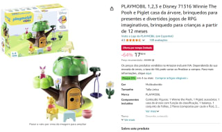 1.2.3 Winnie de Poeh Boomhut (71316) voor €17,80 bij Amazon