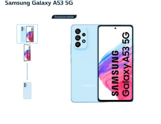Samsung Galaxy A53 5G LIBRE por solo 169€
