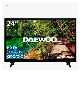 Televisor Daewoo 24DM54HA1 24" LED HD HDR Android TV por 119.61€ (Cuenta Nueva 107.61€)