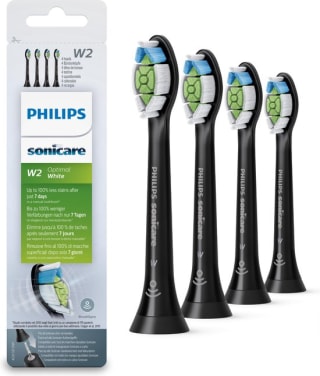 Philips Sonicare W2 Optimal White HX6064/11 Black - 4 stuks voor €19,95 bij Bol.com