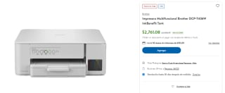 Impresora Brother DCP-T436W en $2,761 | Descuento Sam's Club