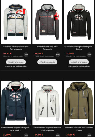 Rebajas hasta 75% descuento Canadian Peak