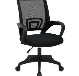 Silla de Oficina Giratoria Escritorio con Soporte Lumbar Ruedas Despacho Estudio por 22,49€.
