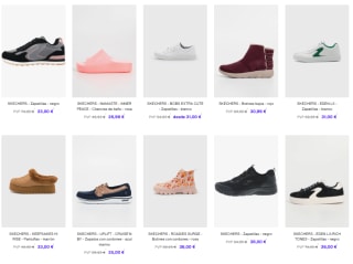 Rebajas hasta 85% descuento en grandes marcas New Balance, Ellesse, Skechers, Camper y muchas más