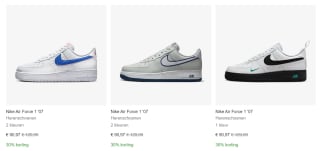 Diverse Nike Air Force 1 '07 vanaf €83,97 bij Nike