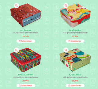 20% descuento caja galletas personalizadas TostaRica gran regalo San Valentín