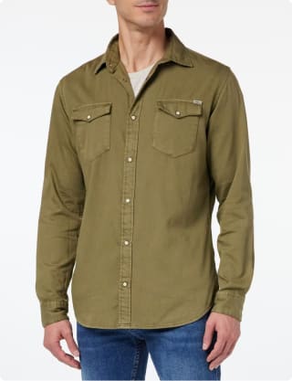 Camisa Denim Jack&Jones Slim Fit por solo 18,63€