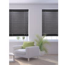 SOLUNA Houten jaloezie 50 mm grijs 100x175 cm voor €24,95 bij Hornbach