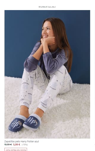 Recopilación zapatillas women secret desde 4,19€
