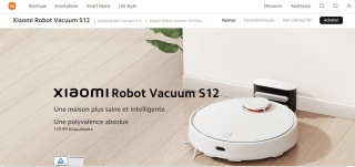 Aspirateur Robot Xiaomi Robot Vacuum S12 à 149,99€