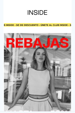 Hasta el -50% de Descuento en Inside.