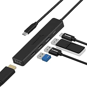Hub USB C HDMI 4K Adaptador USB Tipo-C 5 Puertos 100W por 7,23€