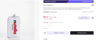 Nutella 1Kg Kinder de Ferrero Formato de 1 Kg con tapa giratoria por 8,51€