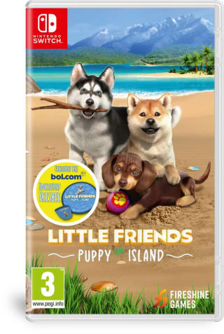 Little Friends: Puppy Island (Nintendo Switch) met gratis frisbee voor €9,99 bij Bol