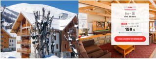 Séjour dans les chalets du Galibier à 159€
