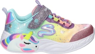 Skechers S Lights-Unicorn Dreams Meisjes Sneakers voor €27,98 bij Amazon