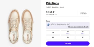 Zapatillas para Mujer Pikolinos RUEDA por 52.99€