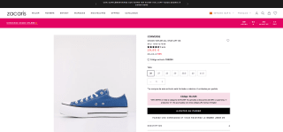 CONVERSE CHUCK TAYLOR ALL STAR LIFT OX à 29,95€