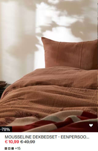 Tot 86% korting in de sale van H&M