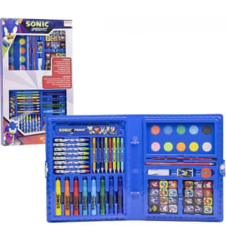 Caja para colorear de Sonic por 7,19€.