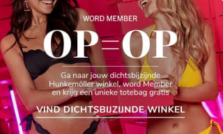 Gratis totebag als je in de winkel member wordt van Hunkemöller