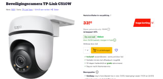 TP-Link Tapo C510W voor €33,92 bij Bol