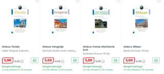 Alle reisgidsen van Globus voor €5 p.s. bij Boekenvoordeel