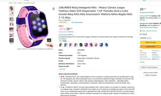 Smartwatch para Niñas JUBUNRER por 26,31€