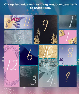 Het kerstspel  VAN 1 TOT 12 DECEMBER bij Yves Rocher