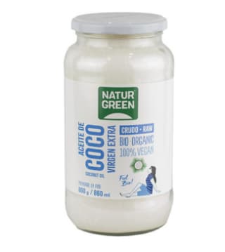 Aceite de coco Virgen Extra Bio NaturGreen por 11,17€