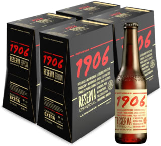Pack 24 botellines 1906 Reserva Especial de 33 cl por 19,98€