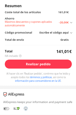 Xiaomi Robot Vacuum Mop S12 por solo 141,01€