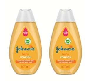 2 Johnson's Baby Champú clásico 500 ml champú infantil hipoalergénico por solo 3,22€