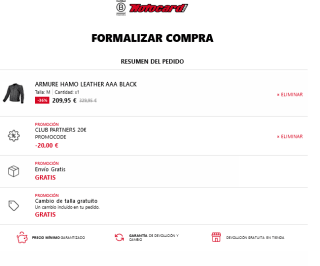 Chaqueta moto ARMURE HAMO LEATHER AAA por solo 189,95€