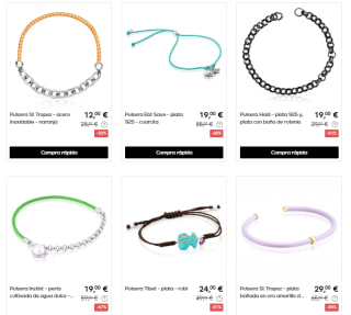 Rebajas hasta 80% + 10€ EXTRA descuento en joyería TOUS