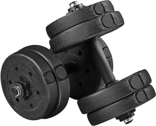 Capture Yaheetech 20KG dumbbells set at Amazon as low as £22.49