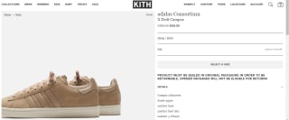 Chaussures Adidas Consortium à 60€
